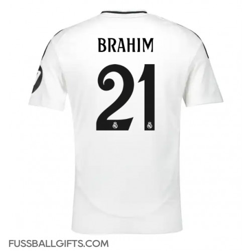 Real Madrid Brahim Diaz #21 Fußballbekleidung Heimtrikot 2024-25 Kurzarm